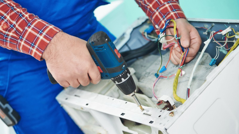 Keçiören Altus Altus çamaşır makinesi kart tamiri – Su almama arızası orijinal parça ile giderildi. - Teknik servis örneği